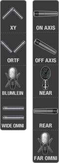 Live Room G mic positions