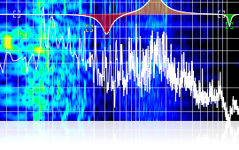 FFT and spectrogram display