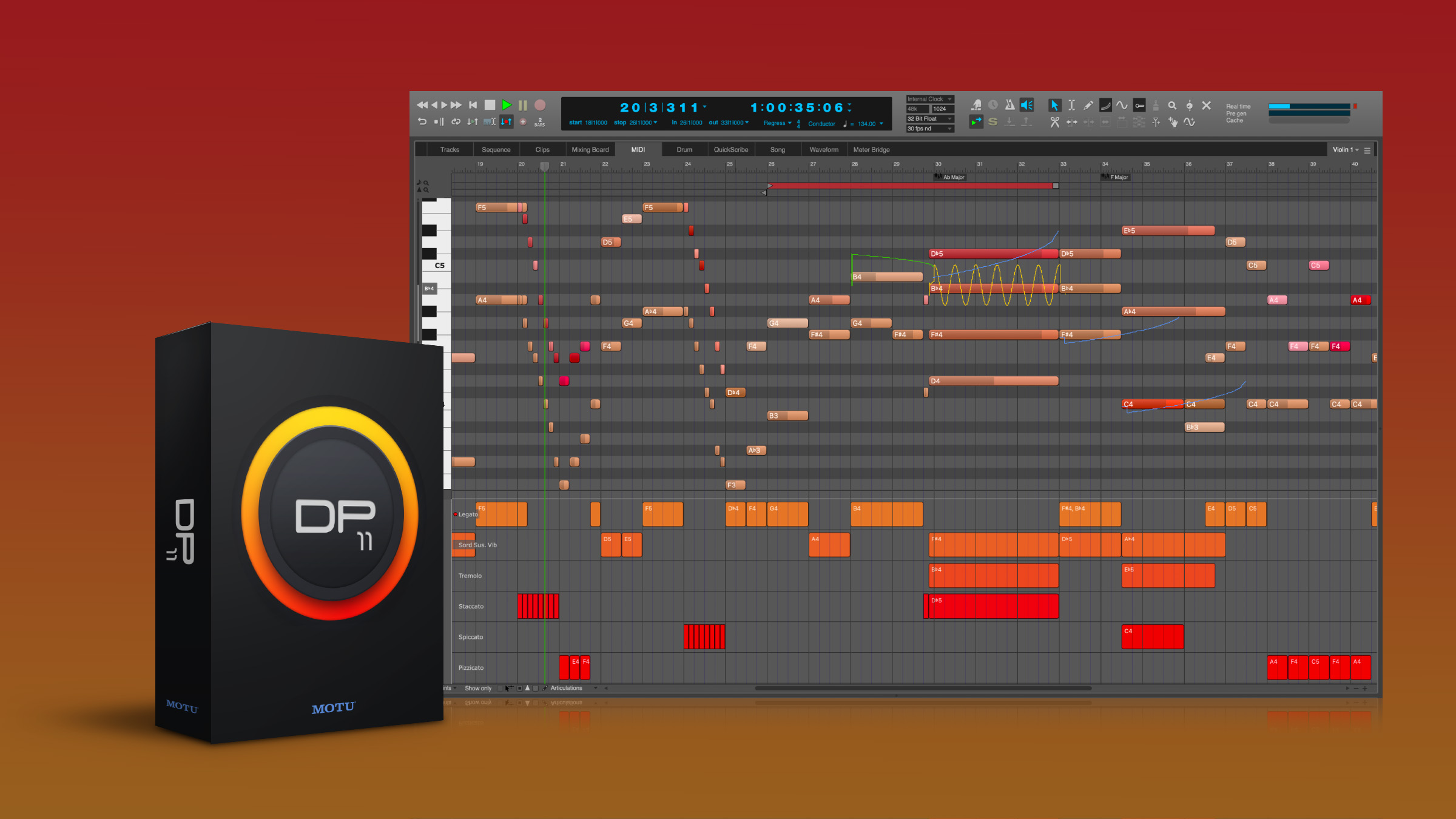 Digital Performer 11 Adds Articulation Maps, MPE Support and More