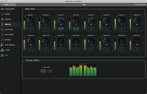 16A | MOTU.com