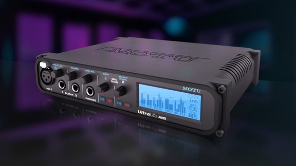 Introducing the UltraLite AVB | News | MOTU.com