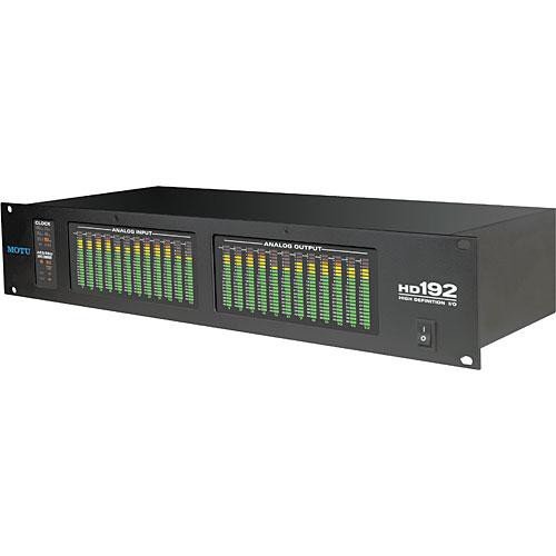 HD192 - Downloads | MOTU.com