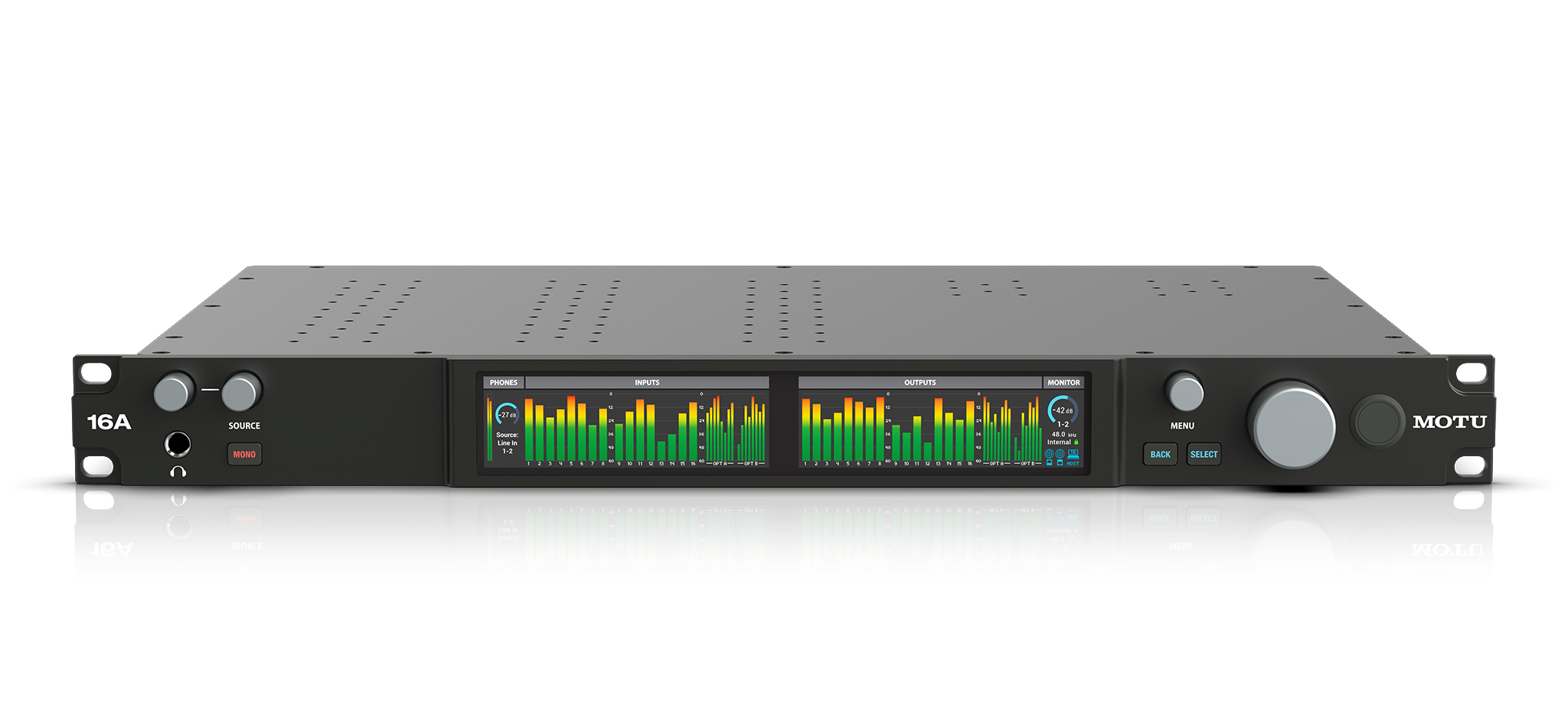 Motu Interface Rack Press Releases | MOTU.com